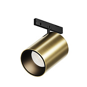 Maytoni Technical Focus Led Трековый светильник цвет: черный и латунь TR187-1-9W3K-M-BBS