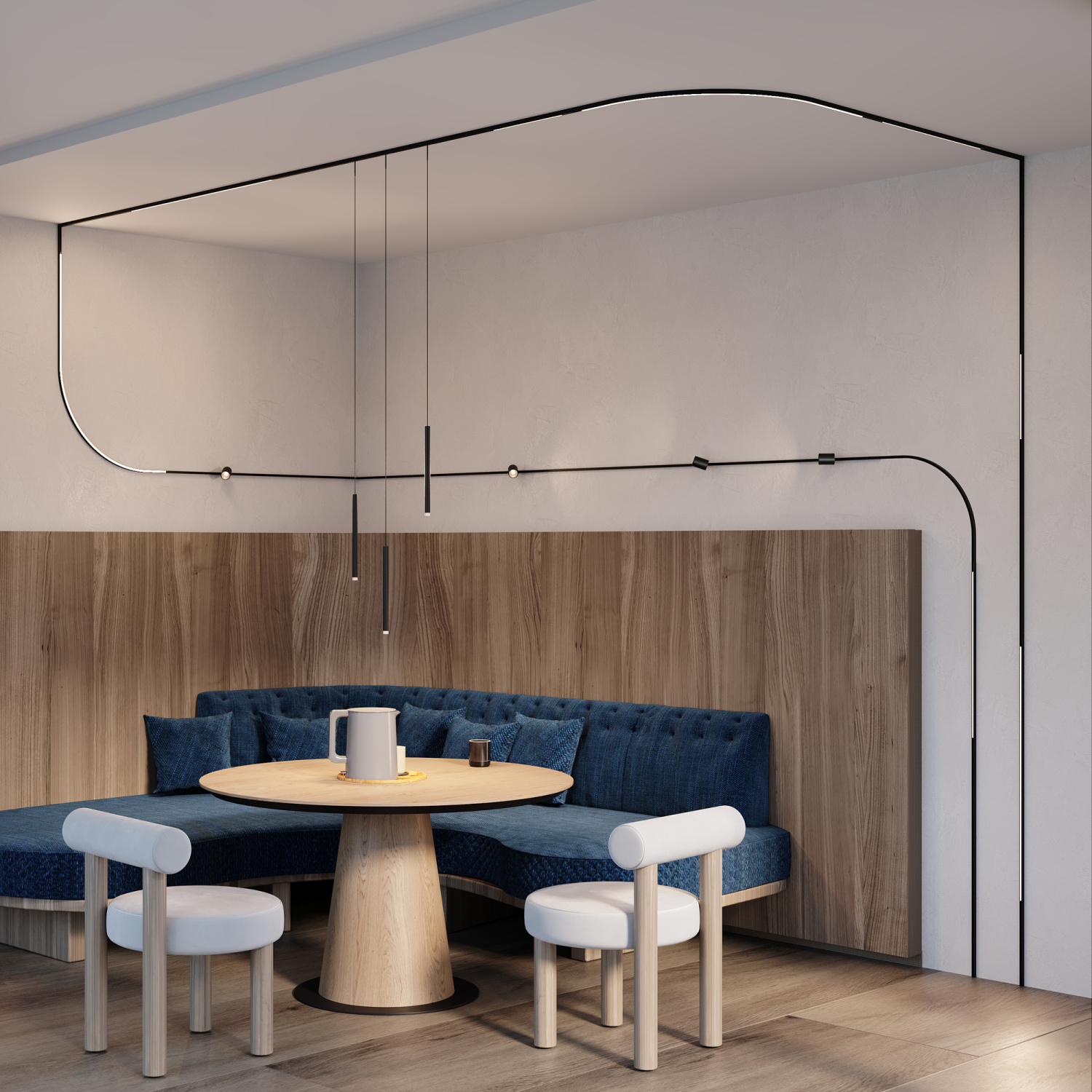 Maytoni Technical Basis Трековый светильник цвет: черный TR190-1-5W3K-B