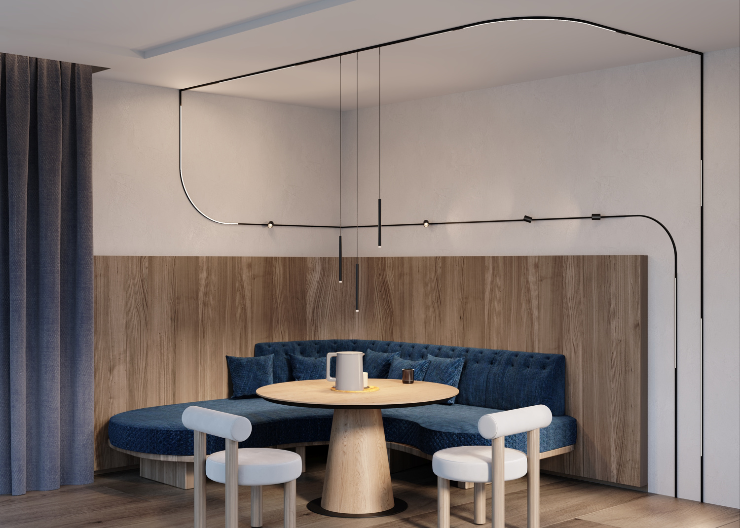 Maytoni Technical Basis Трековый светильник цвет: черный TR190-1-5W3K-B