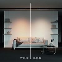 Maytoni Technical Basis Трековый светильник цвет: черный TR196-3-20W4K-B