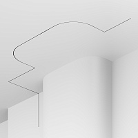 Maytoni Technical Busbar trunkings Levity Шинопровод встраиваемый цвет: черный TRX184-122B