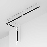 Maytoni Technical Busbar trunkings Levity Шинопровод встраиваемый цвет: черный TRX184-131B