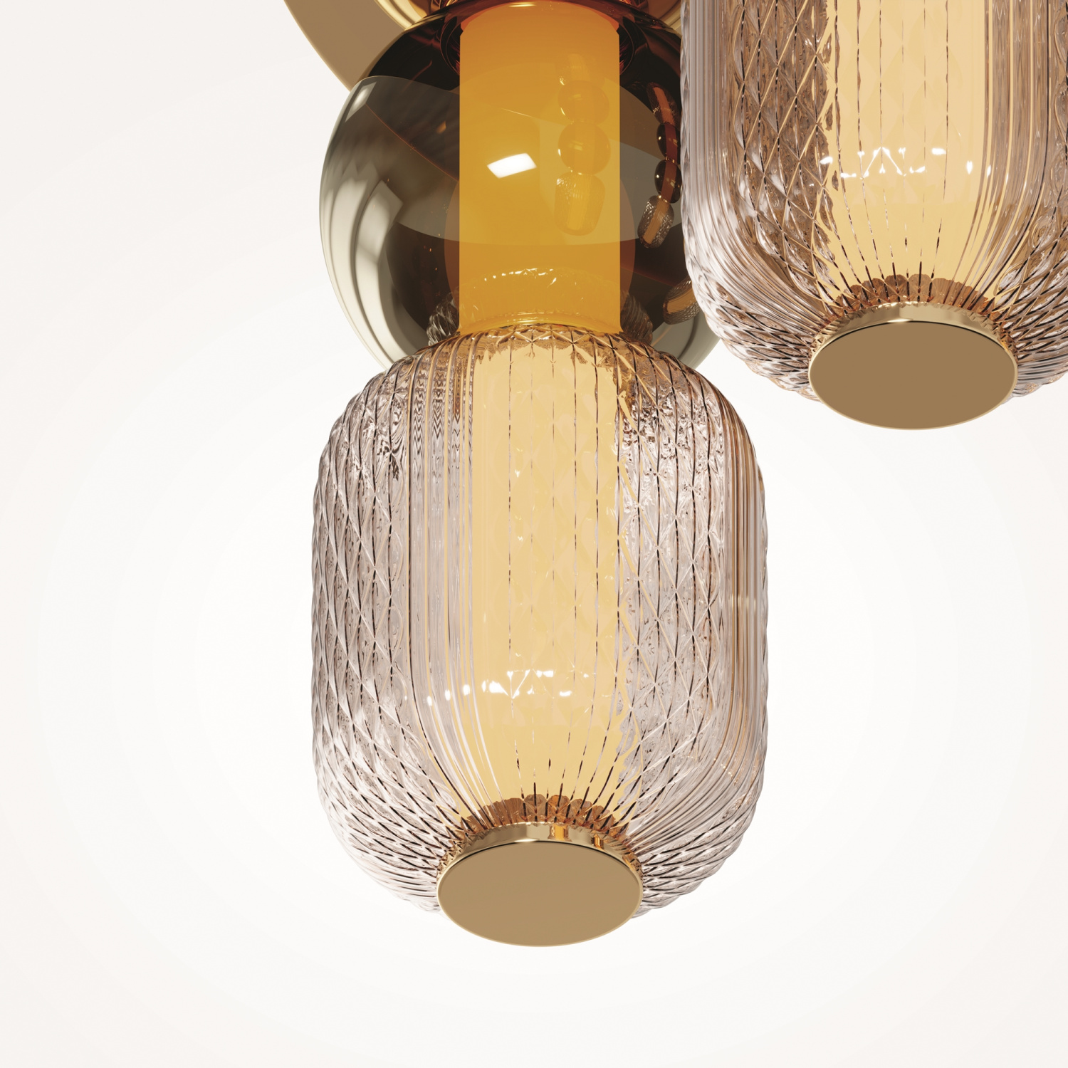 Maytoni Modern Drop Потолочный светильник цвет: золото MOD273CL-L60G3K