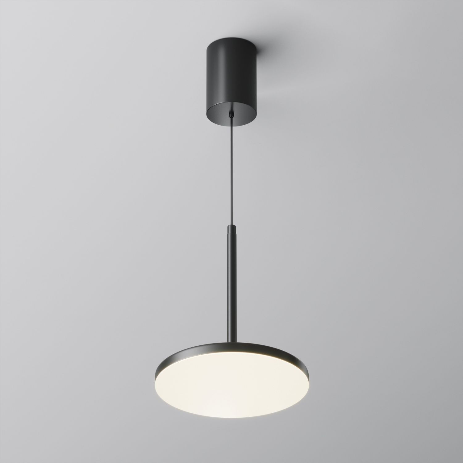 Maytoni Technical Plato Подвесной светильник цвет: черный P076PL-L12W4K-B