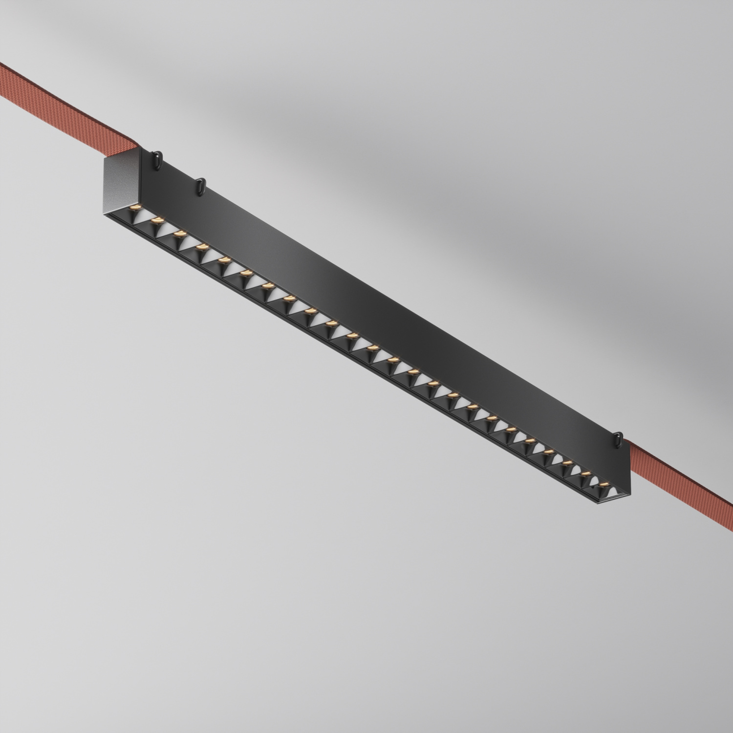 Maytoni Technical Points Подвесной светильник цвет: черный TR128B-24W3K-M-B