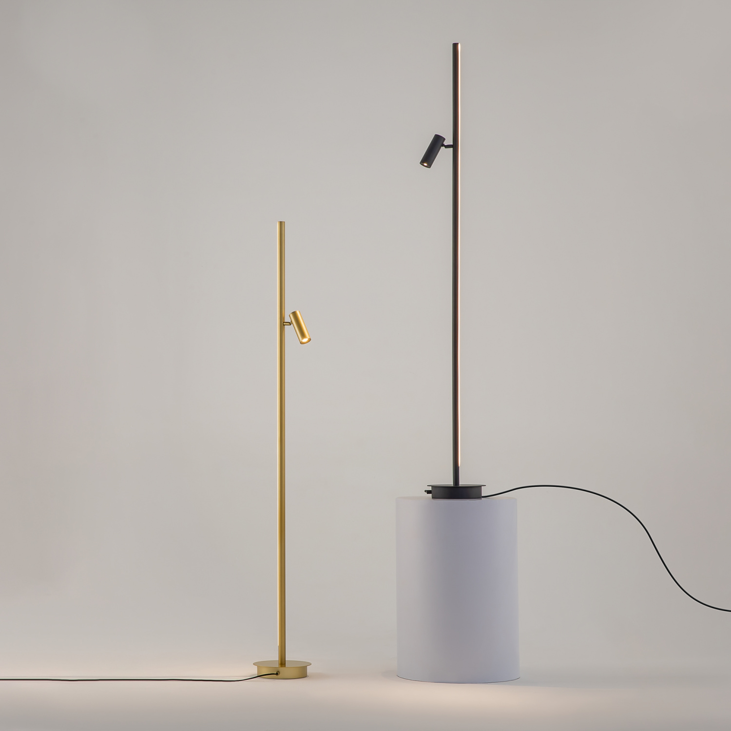 Maytoni Modern Thin Напольный светильник (торшер) цвет: латунь MOD395FL-L28BS3K