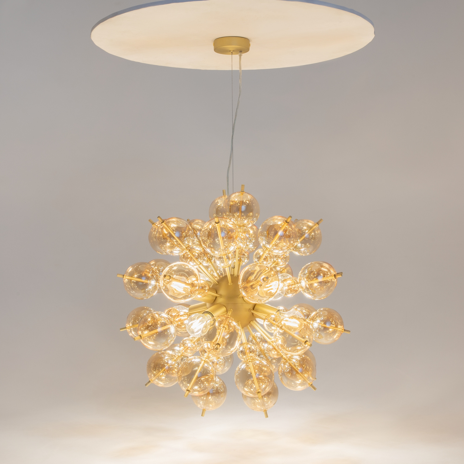 Maytoni Modern Bolla Подвесной светильник цвет: латунь MOD133PL-08BS