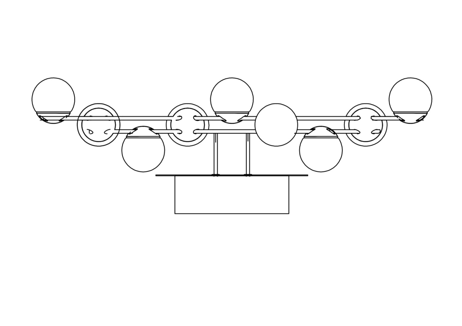 Maytoni Modern Tessara Настенный светильник (бра) цвет: золото MOD081WL-L13G3K