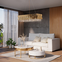 Maytoni Modern Artistico Подвесной светильник цвет: латунь MOD017PL-04BS