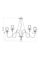 Maytoni Modern Florero Люстра цвет: хром MOD078PL-12CH