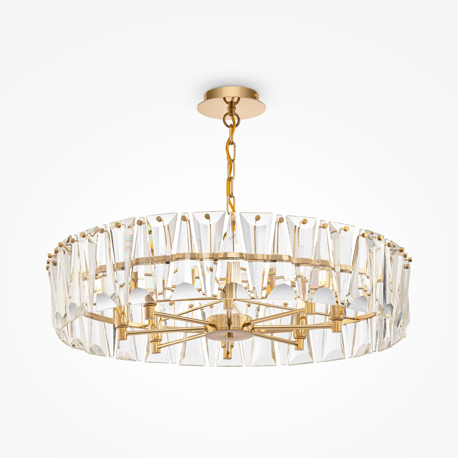 Maytoni Modern Puntes Подвесной светильник цвет: золото MOD043PL-08G