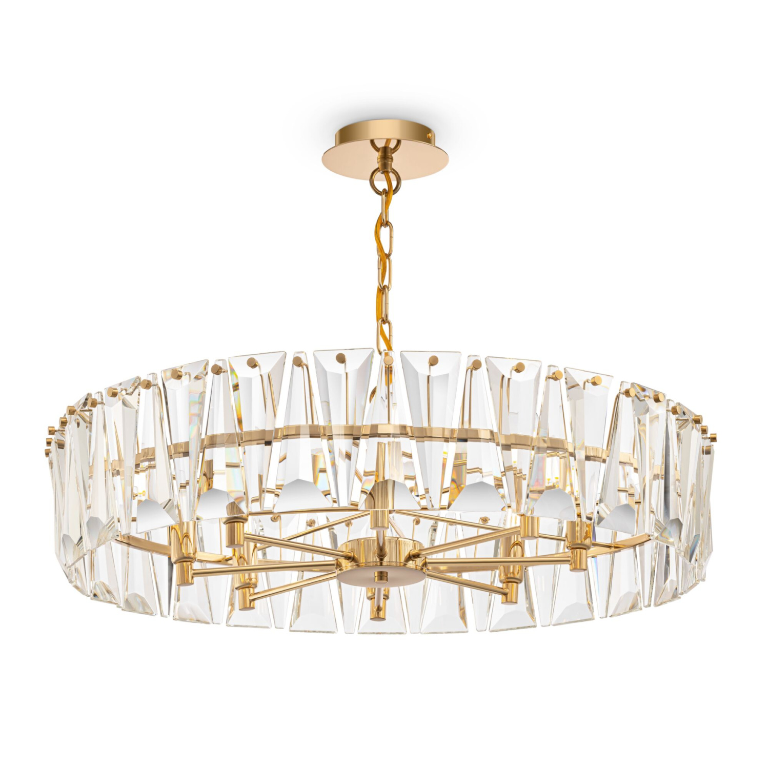 Maytoni Modern Puntes Подвесной светильник цвет: золото MOD043PL-08G