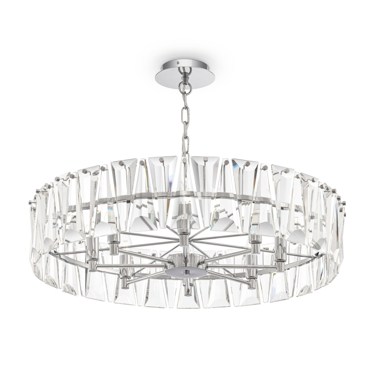 Maytoni Modern Puntes Подвесной светильник цвет: хром MOD043PL-08CH