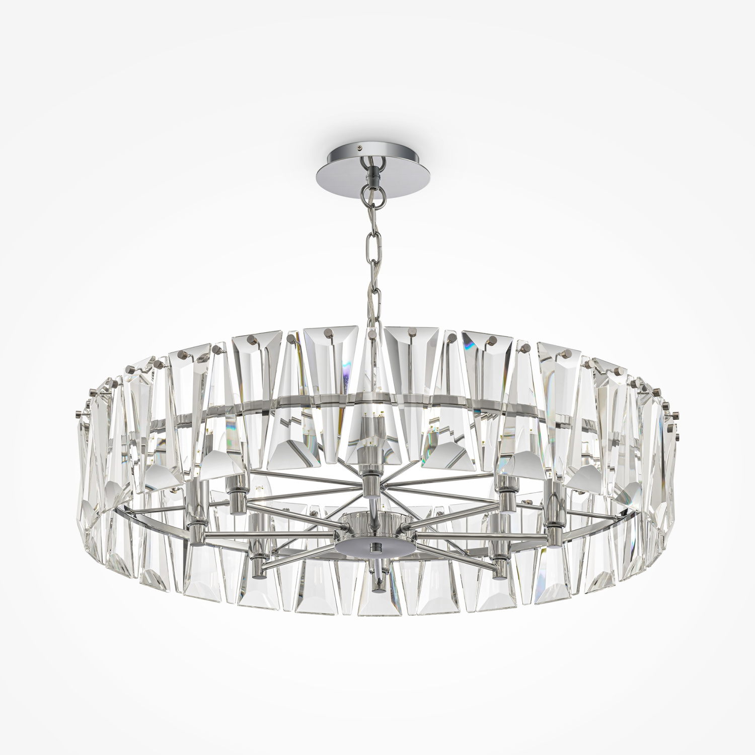 Maytoni Modern Puntes Подвесной светильник цвет: хром MOD043PL-08CH