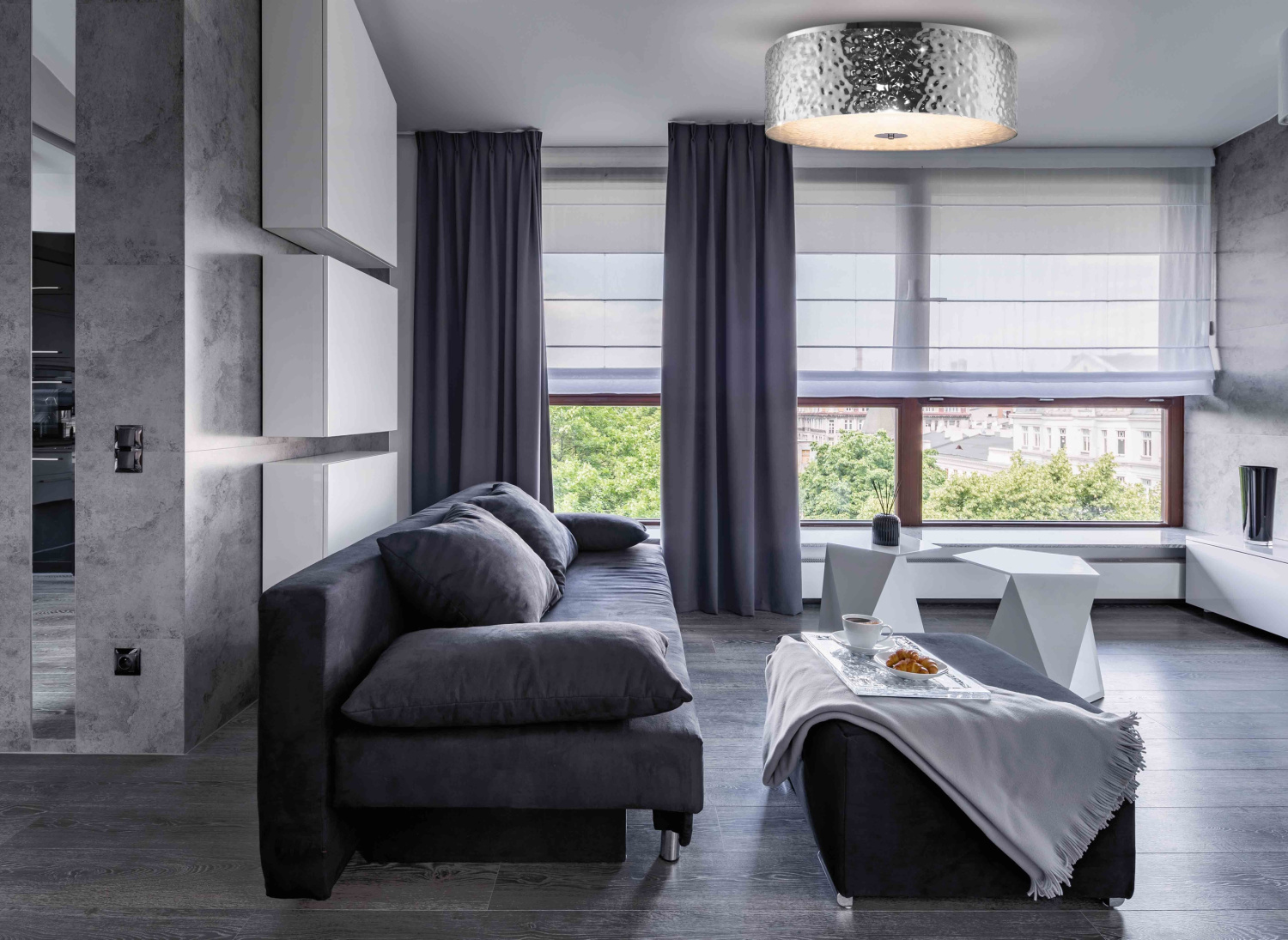 Maytoni Modern Ripple Потолочный светильник цвет: хром MOD096CL-05CH