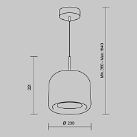 Maytoni Modern Madmen Подвесной светильник цвет: латунь MOD128PL-L6SG