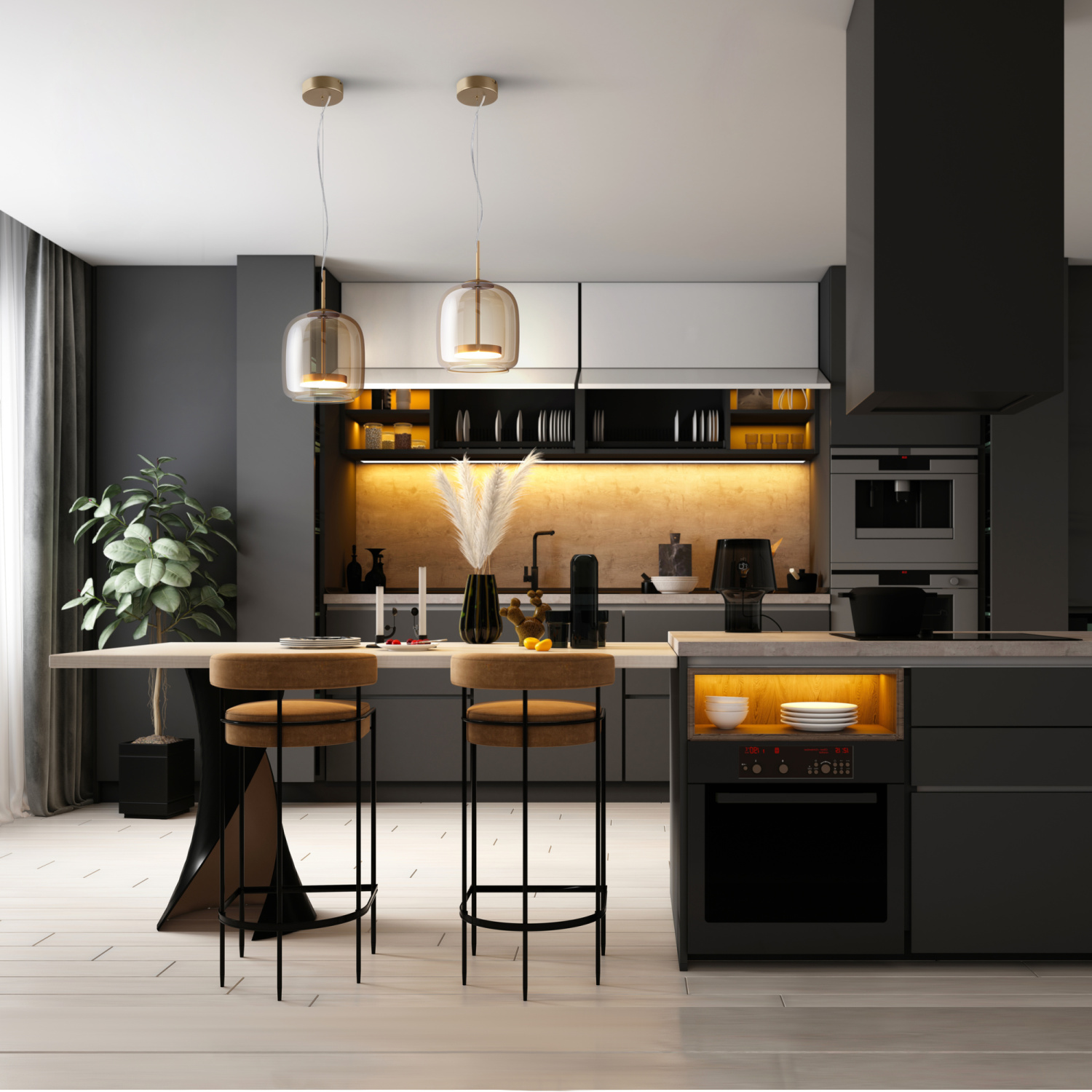 Maytoni Modern Madmen Подвесной светильник цвет: латунь MOD128PL-L6AM