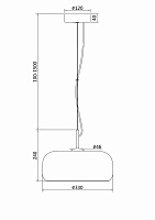 Maytoni Modern Madmen Подвесной светильник цвет: латунь MOD127PL-L6AM