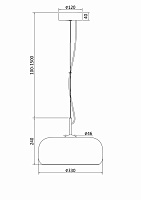Maytoni Modern Madmen Подвесной светильник цвет: латунь MOD127PL-L6BR