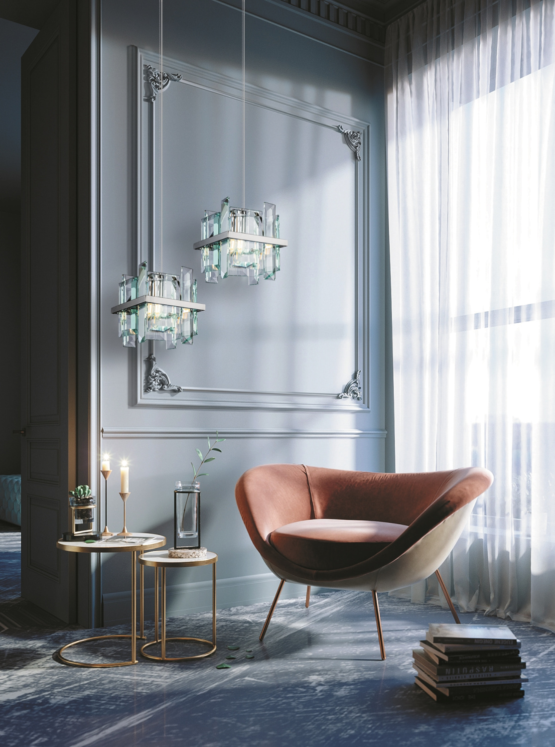 Maytoni Modern Cerezo Подвесной светильник цвет: хром MOD201PL-01N