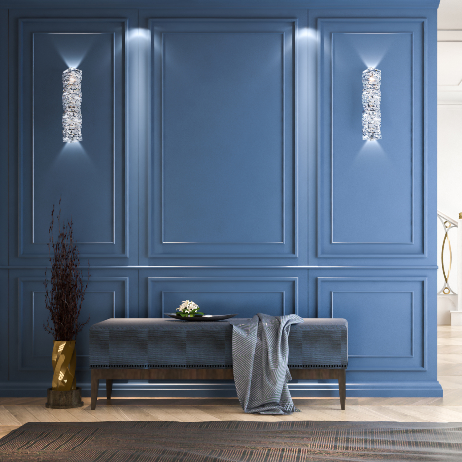 Maytoni Modern Coil Настенный светильник (бра) цвет: хром MOD125WL-L6CH3K