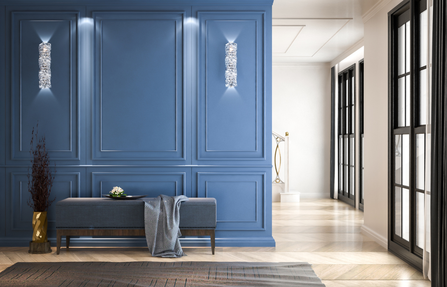 Maytoni Modern Coil Настенный светильник (бра) цвет: хром MOD125WL-L6CH3K