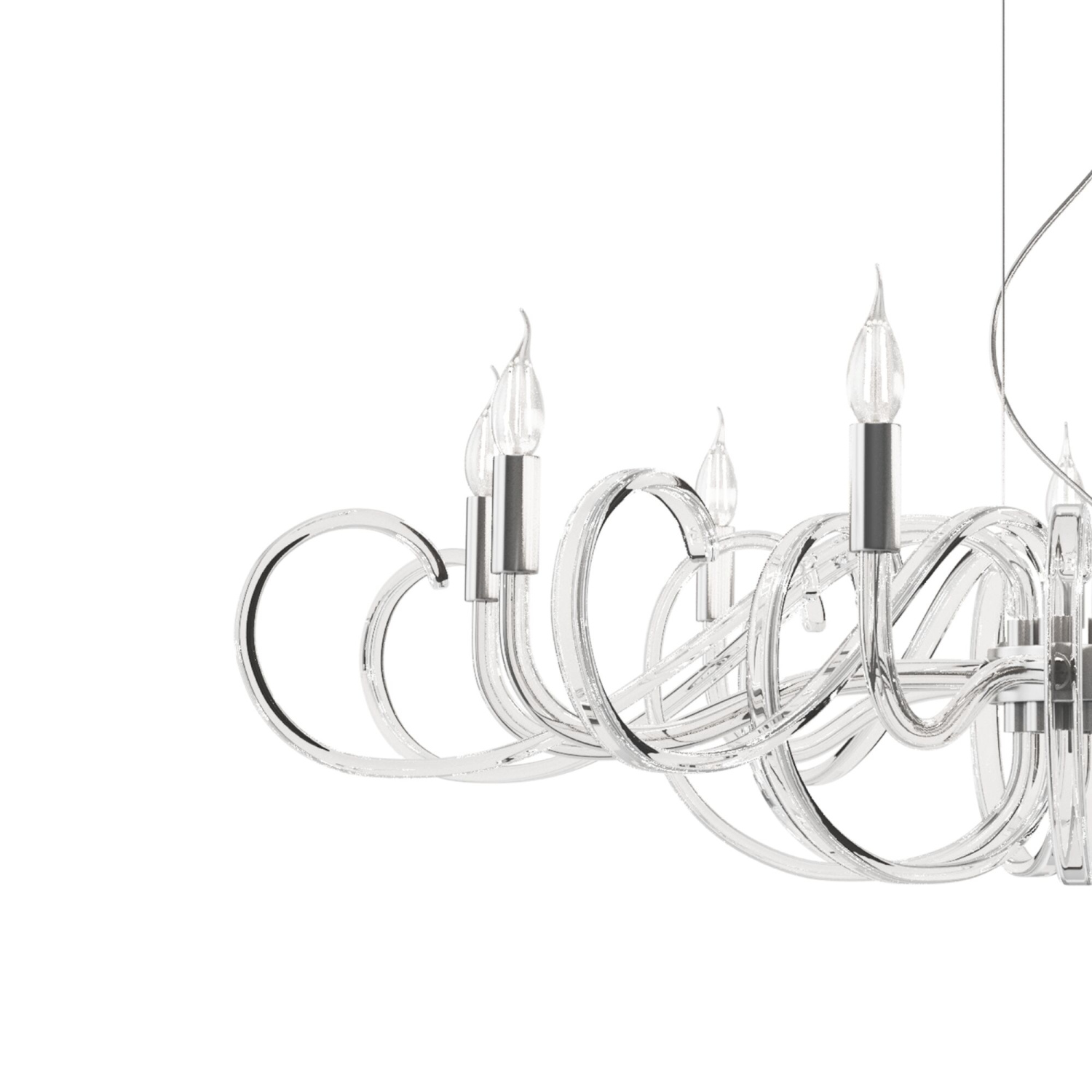 Maytoni Modern Atlanta Люстра цвет: прозрачный MOD051PL-09TR