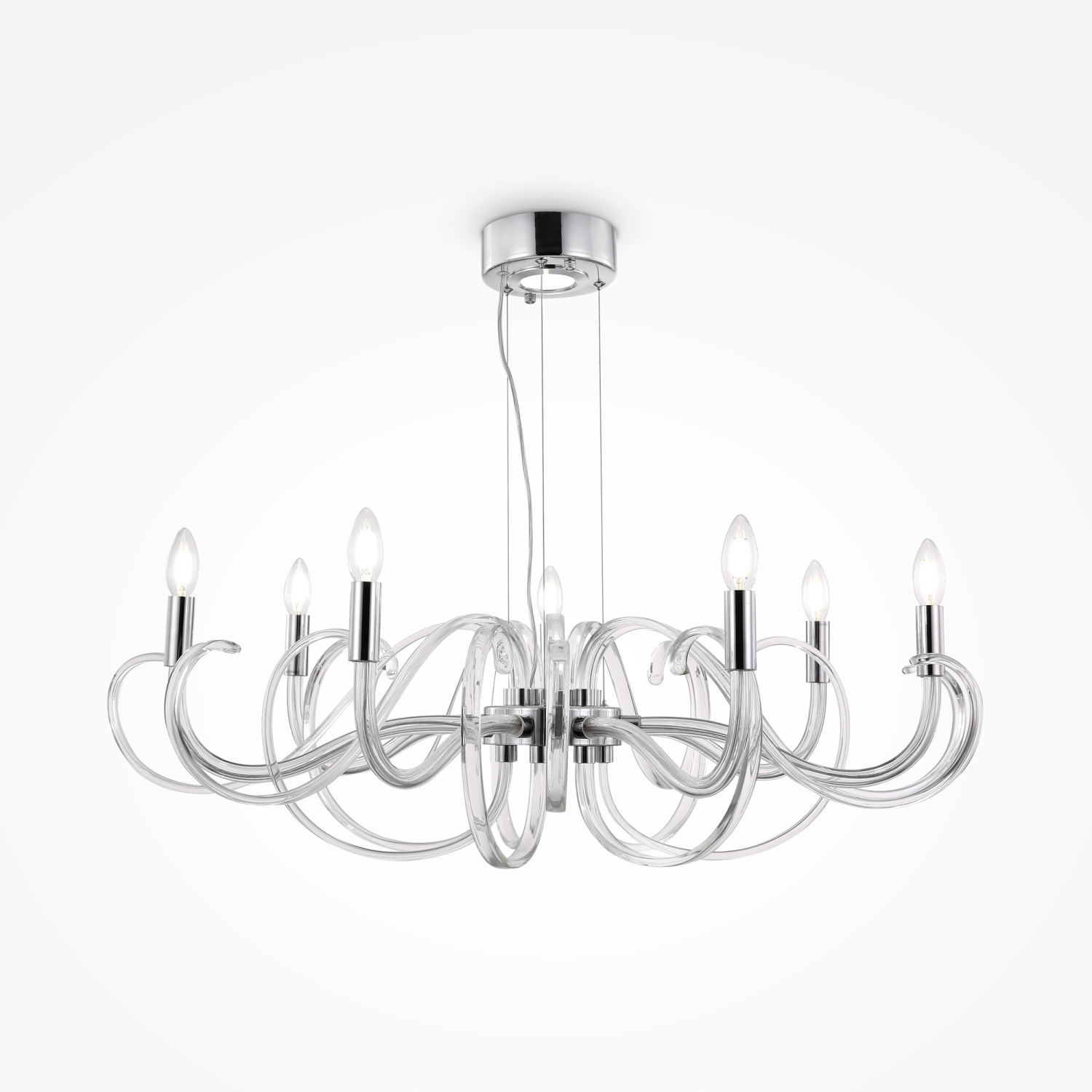 Maytoni Modern Atlanta Люстра цвет: прозрачный MOD051PL-07TR