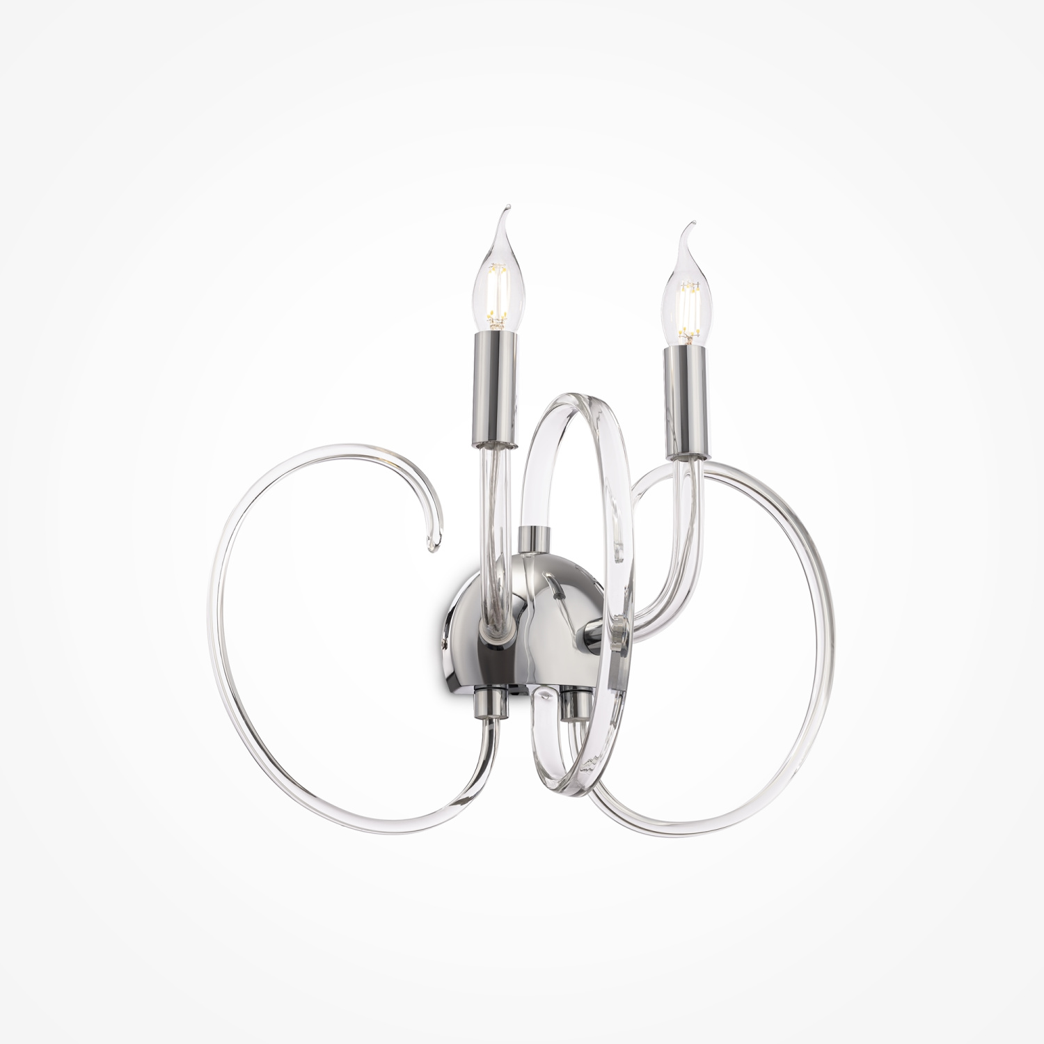 Maytoni Modern Atlanta Настенный светильник (бра) цвет: прозрачный MOD051WL-02TR