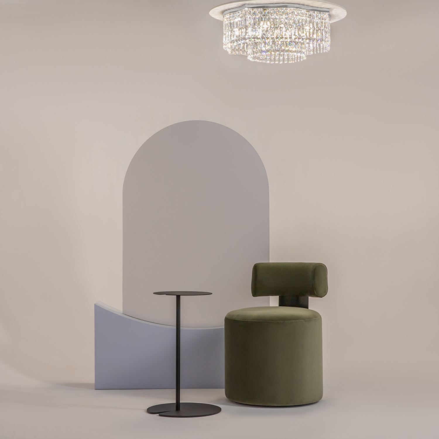 Maytoni Modern Dune Потолочный светильник цвет: хром DIA005CL-10CH