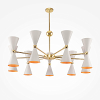 Maytoni Modern Vesper Подвесной светильник цвет: белый и золото MOD108PL-18WG