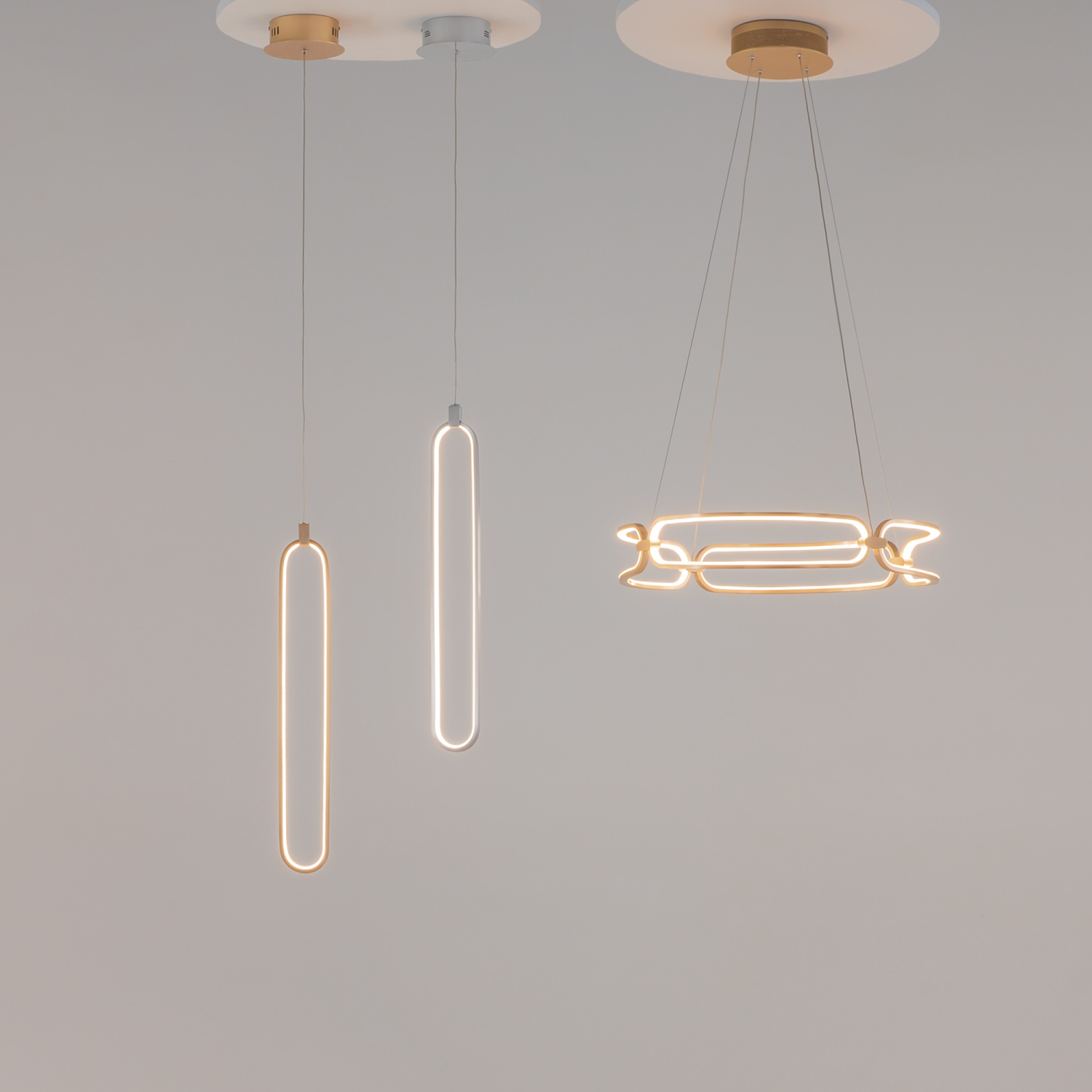 Maytoni Modern Chain Подвесной светильник цвет: никель MOD017PL-L13N