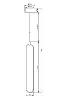Maytoni Modern Chain Подвесной светильник цвет: никель MOD017PL-L13N