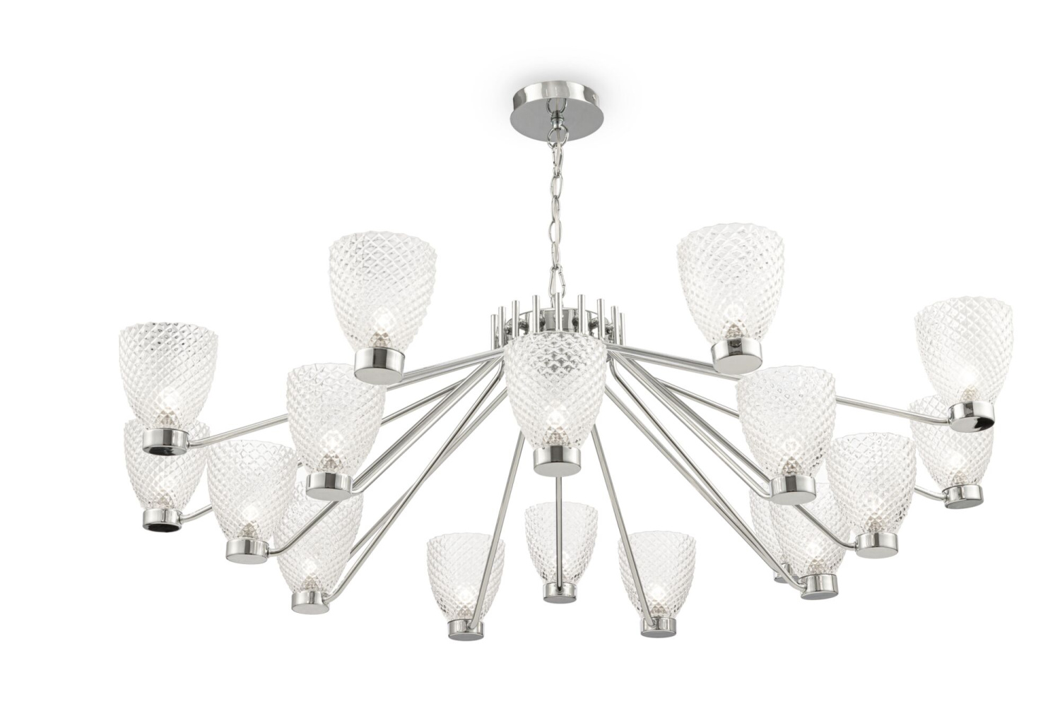 Maytoni Modern Ralar Люстра цвет: хром MOD068PL-18CH