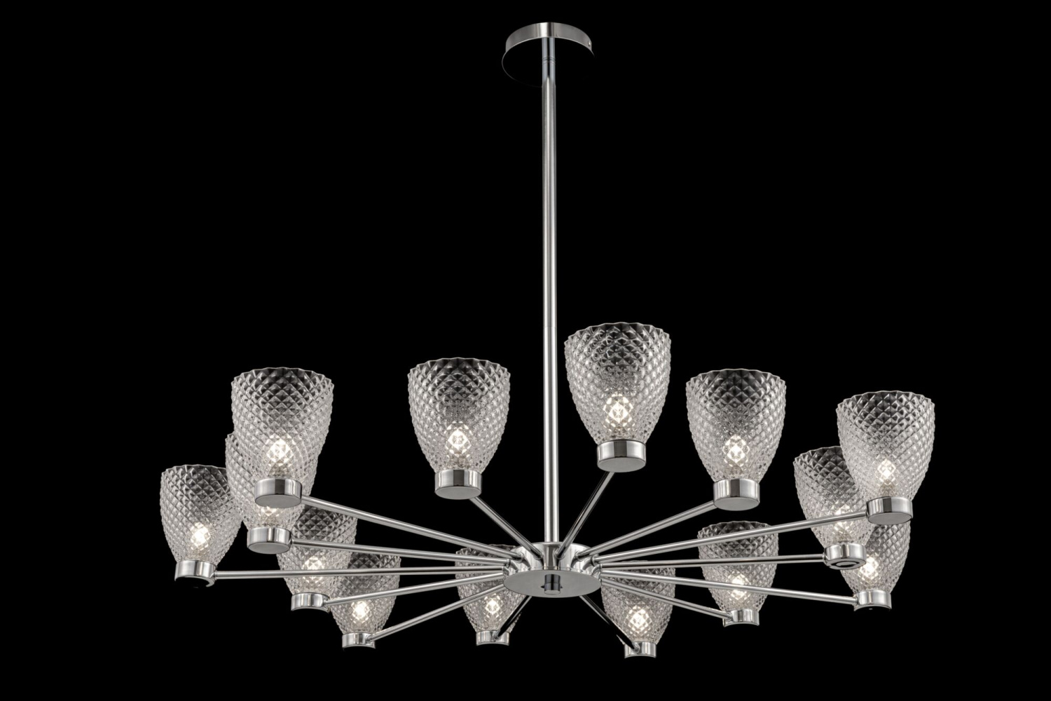 Maytoni Modern Ralar Люстра цвет: хром MOD068PL-14CH