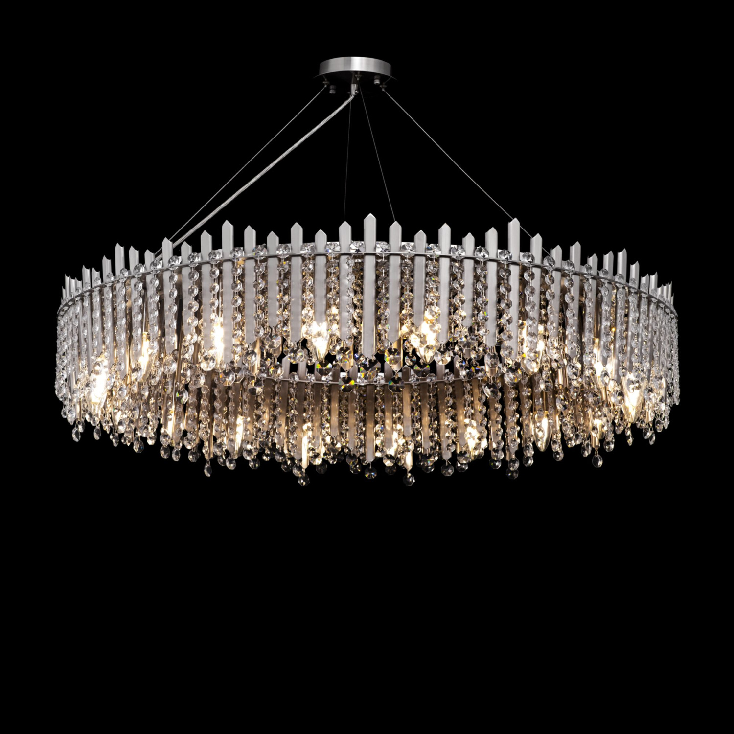 Maytoni Modern Rocio Подвесной светильник цвет: никель MOD036PL-18N