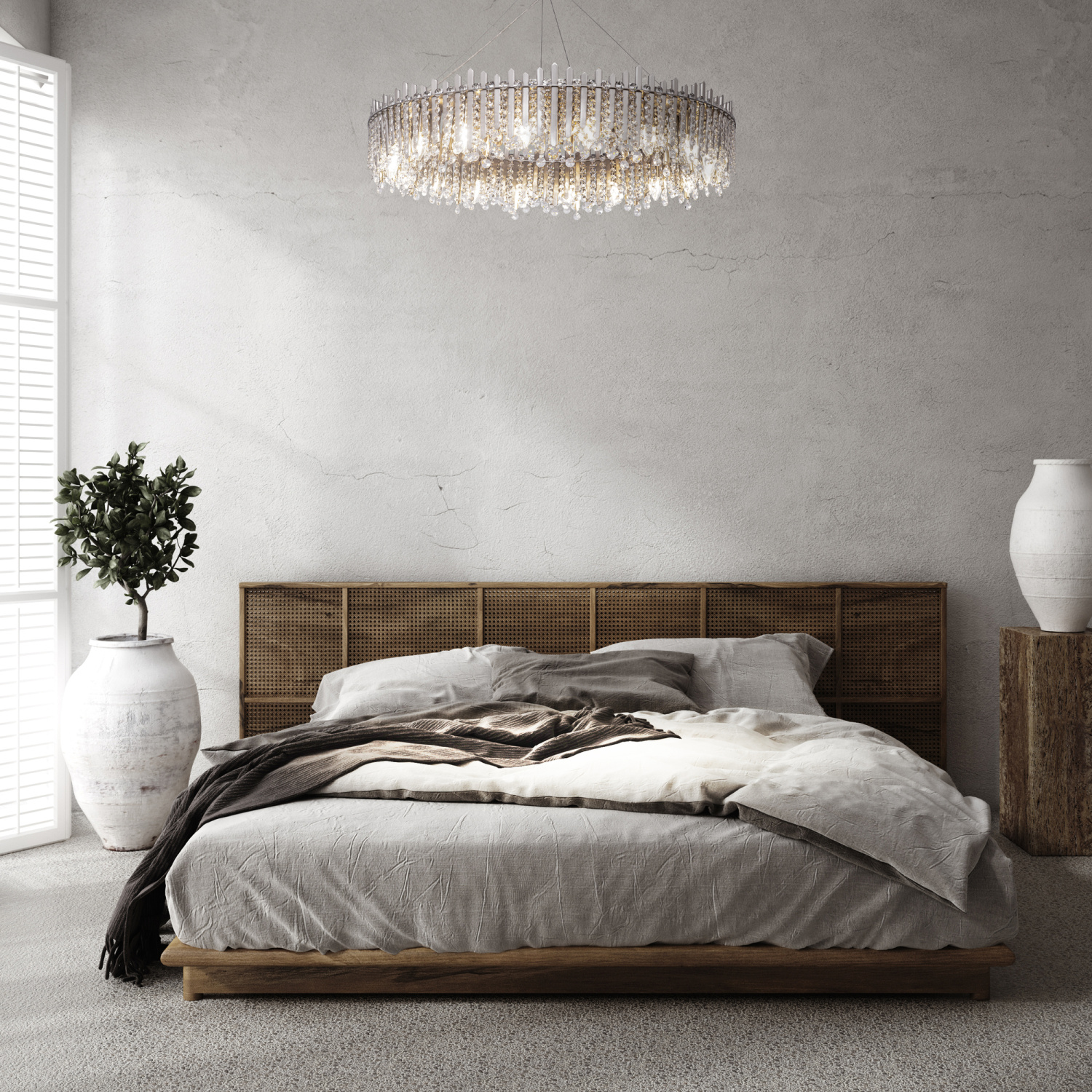 Maytoni Modern Rocio Подвесной светильник цвет: никель MOD036PL-18N