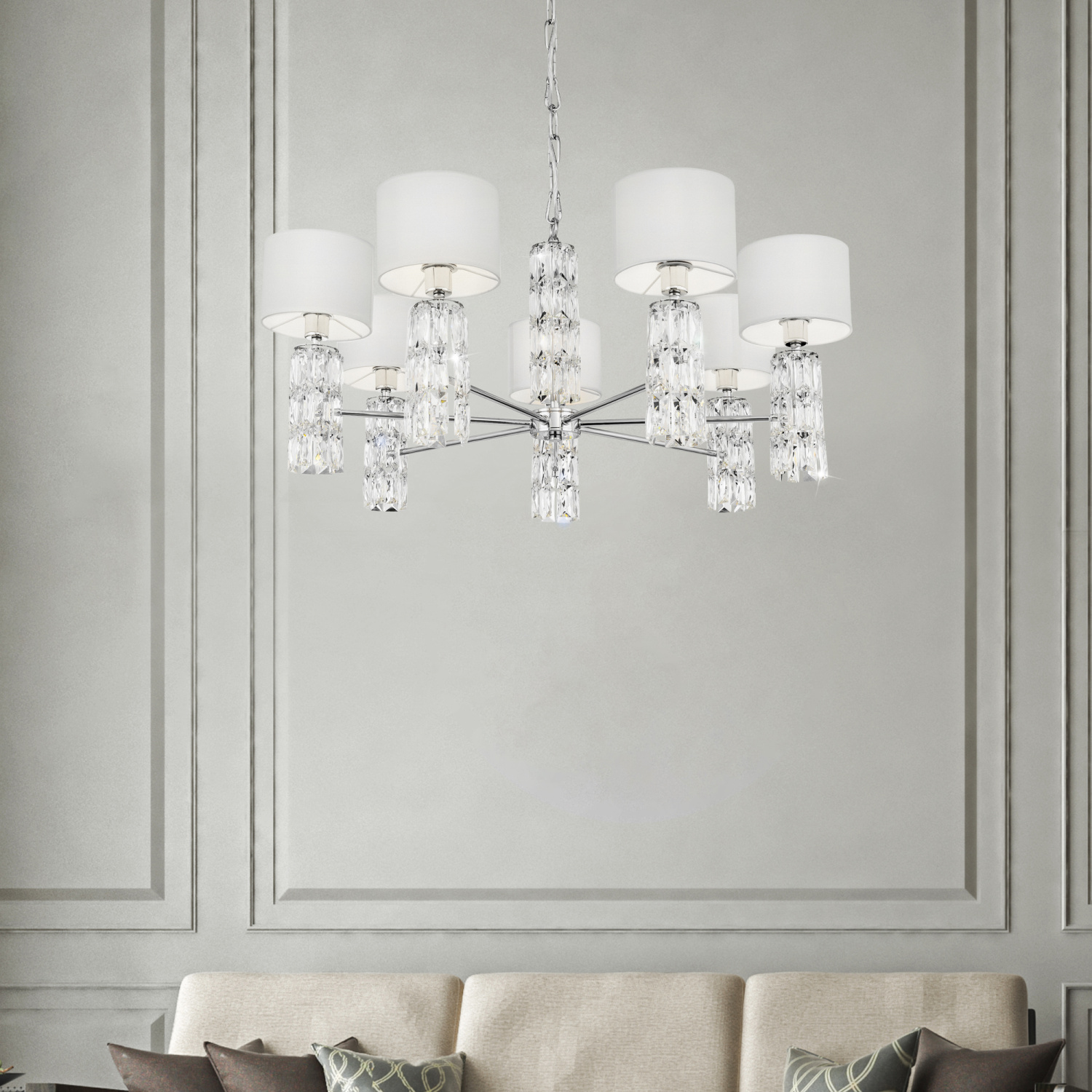 Maytoni Modern Talento Люстра цвет: хром DIA008PL-07CH