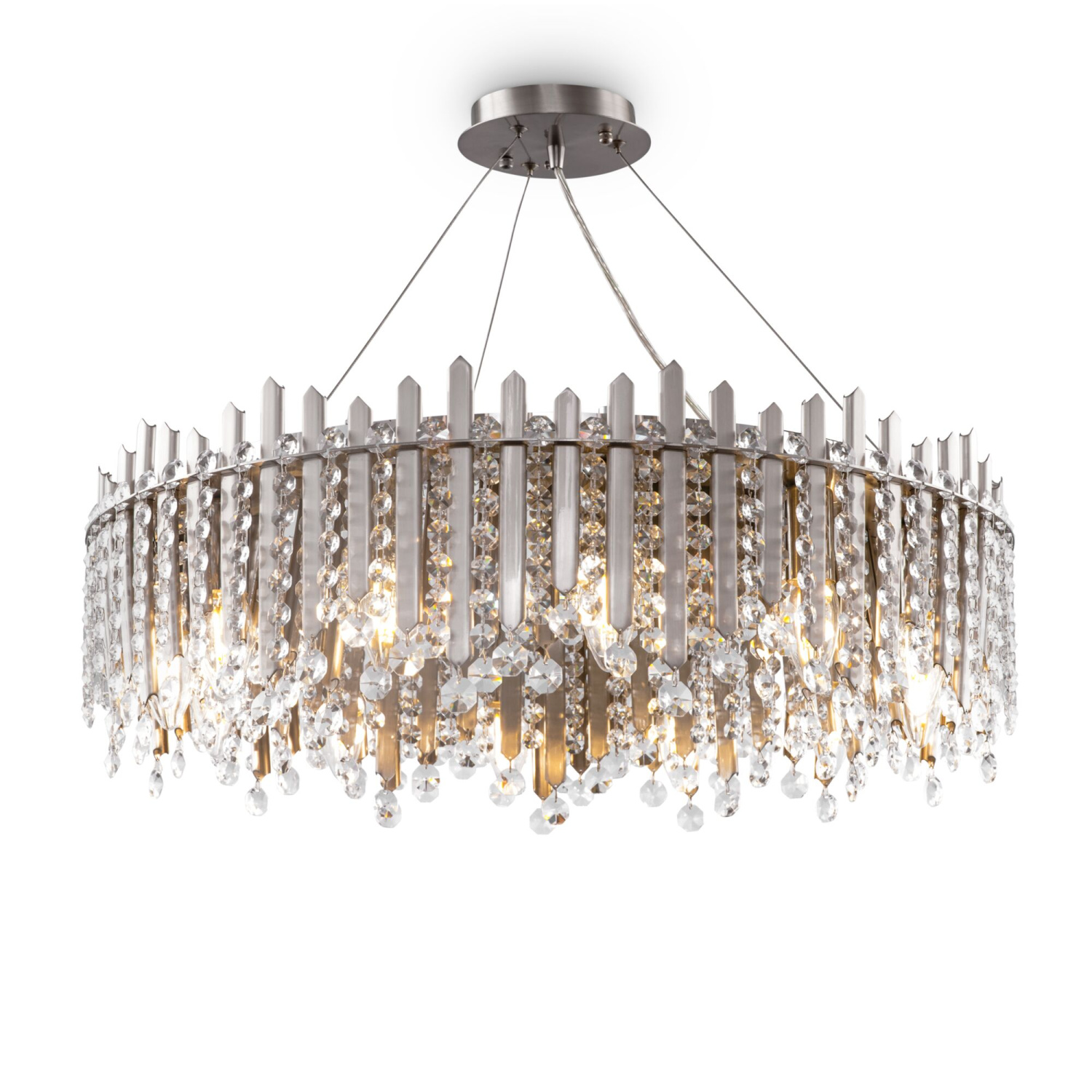 Maytoni Modern Rocio Подвесной светильник цвет: никель MOD036PL-12N