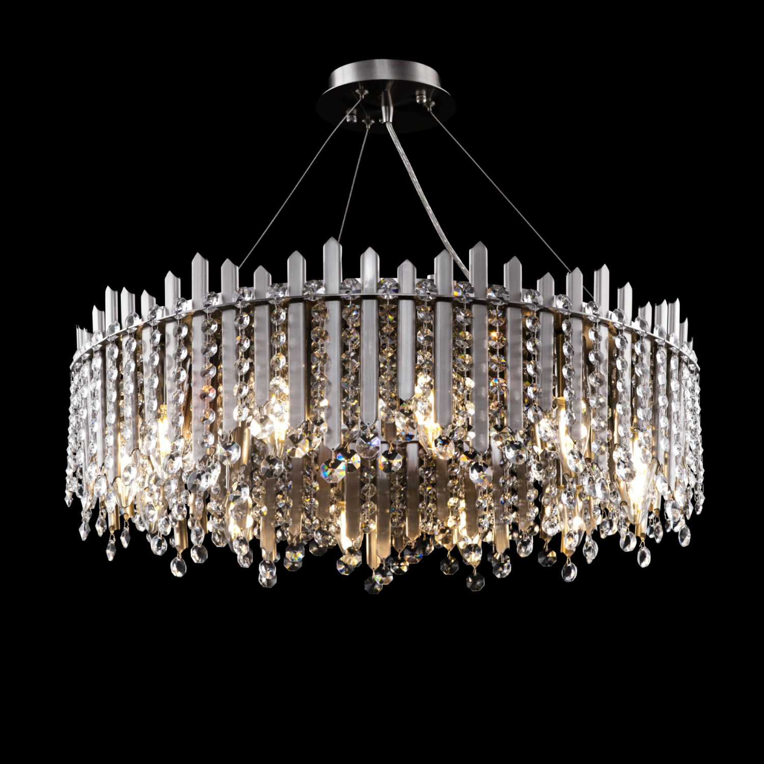 Maytoni Modern Rocio Подвесной светильник цвет: никель MOD036PL-12N