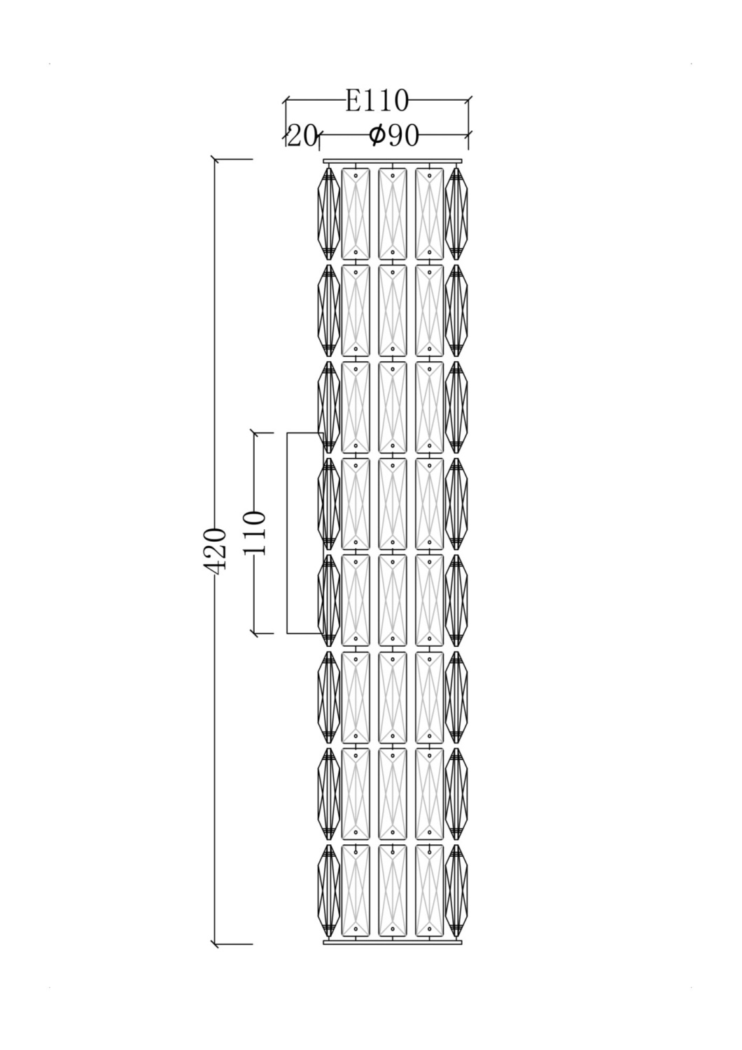 Maytoni Modern Talento Настенный светильник (бра) цвет: хром DIA008WL-02CH