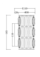 Maytoni Modern Talento Настенный светильник (бра) цвет: хром DIA008WL-1CH