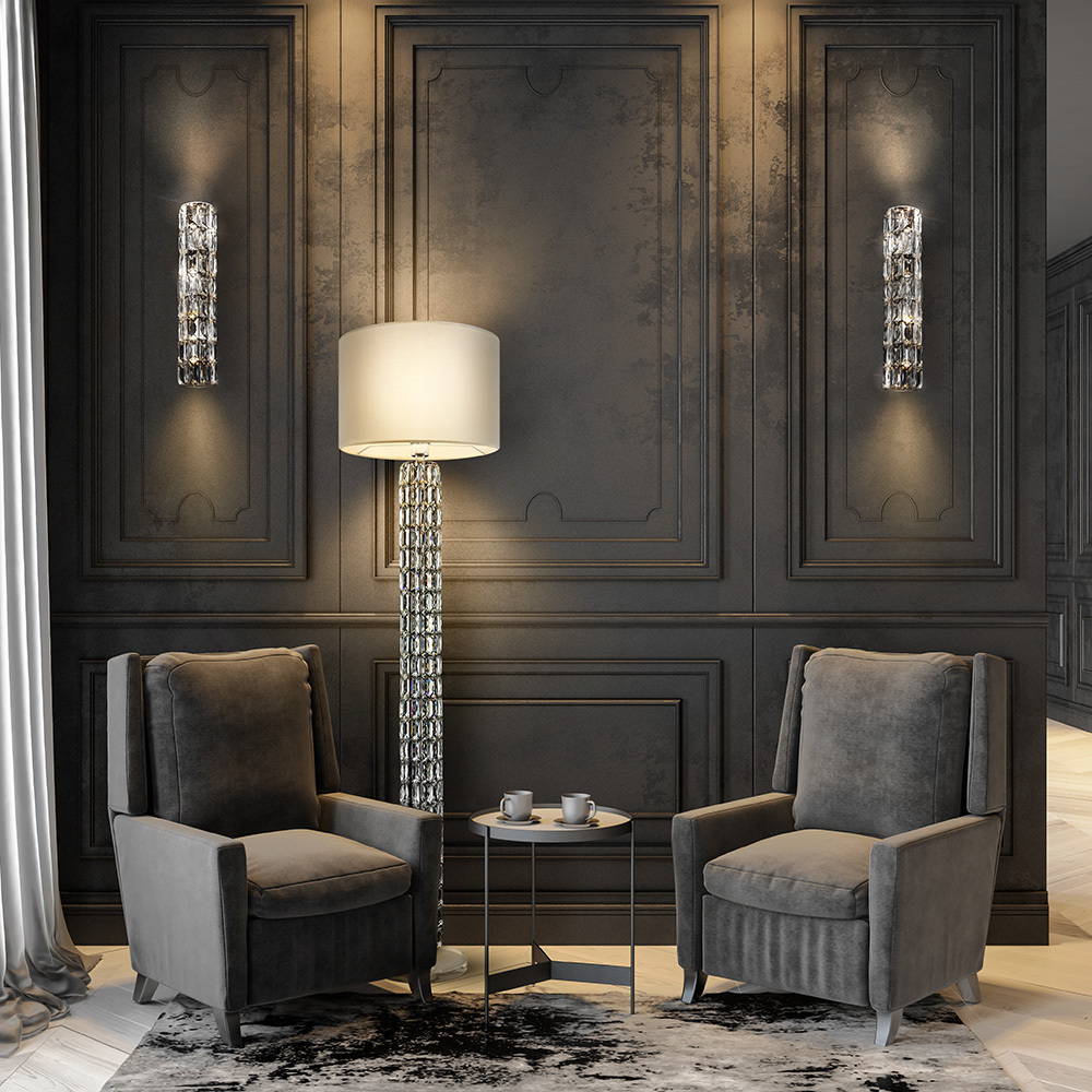 Maytoni Modern Talento Напольный светильник (торшер) цвет: хром DIA008FL-01CH