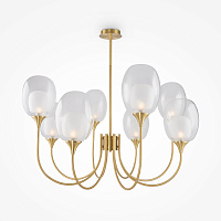 Maytoni Modern Aura Подвесной светильник цвет: латунь MOD016PL-08BS