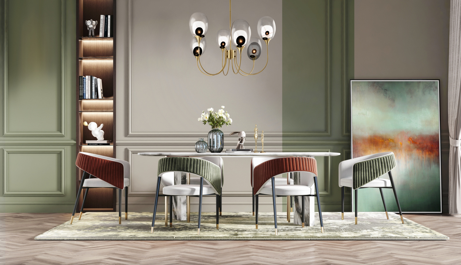 Maytoni Modern Aura Подвесной светильник цвет: латунь MOD016PL-06BS