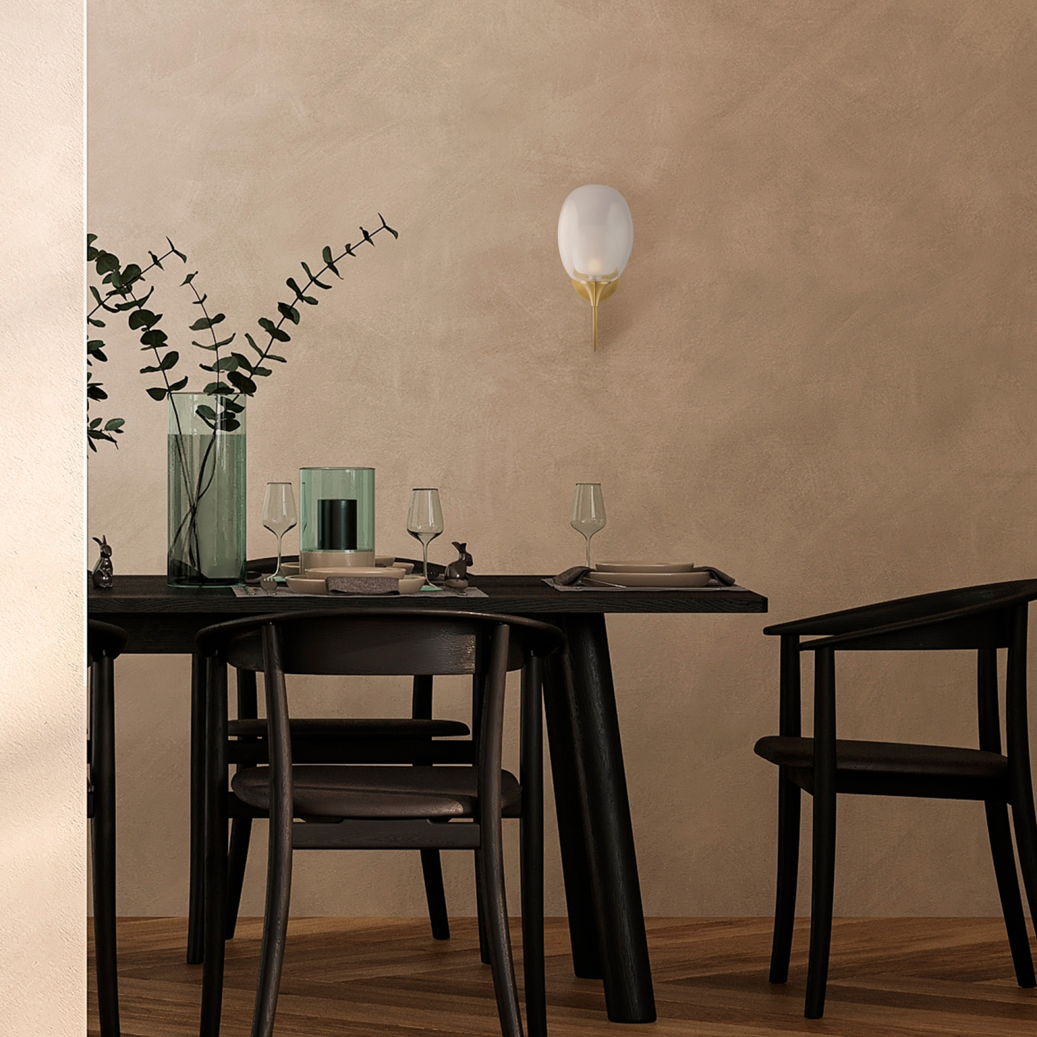 Maytoni Modern Aura Настенный светильник (бра) цвет: латунь MOD016WL-01BS