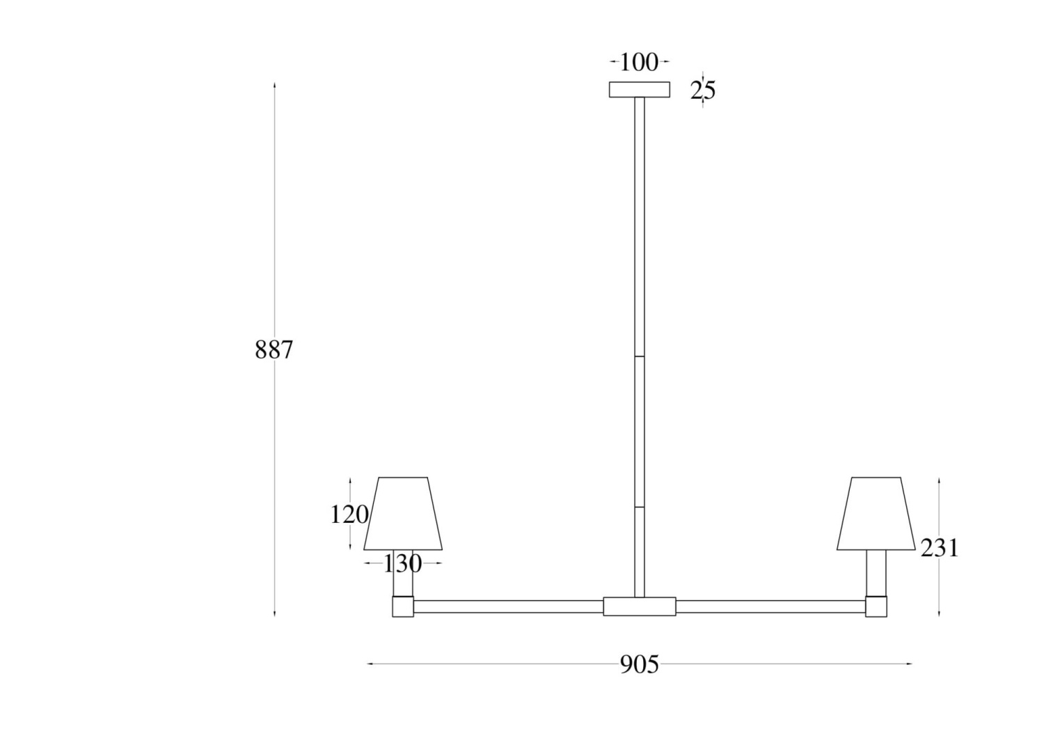 Maytoni Modern Tet-a-tet Подвесной светильник цвет: черный MOD104PL-09B