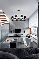 Maytoni Modern Tet-a-tet Подвесной светильник цвет: черный MOD104PL-07B