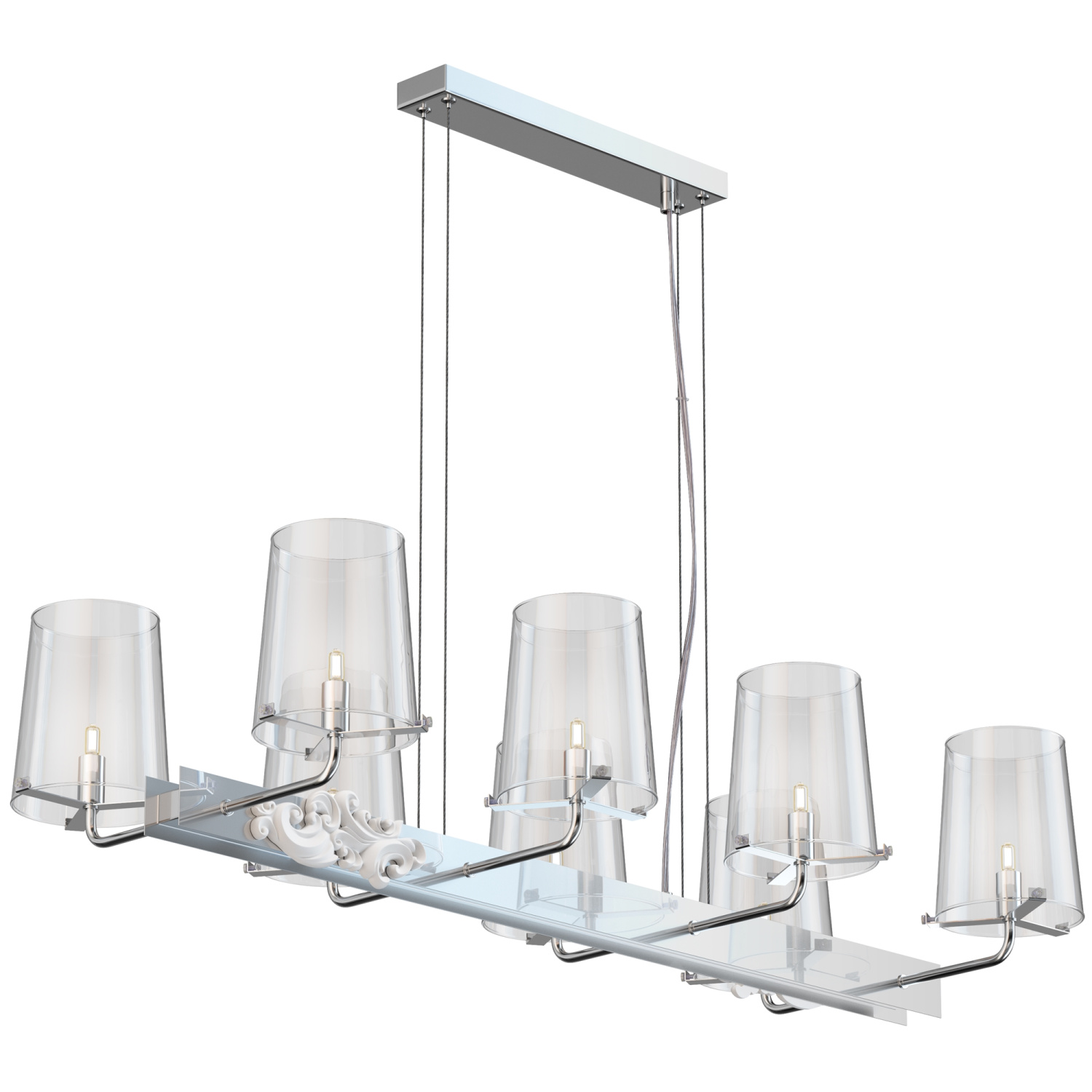 Maytoni Modern Landmark Подвесной светильник цвет: хром MOD040PL-08CH