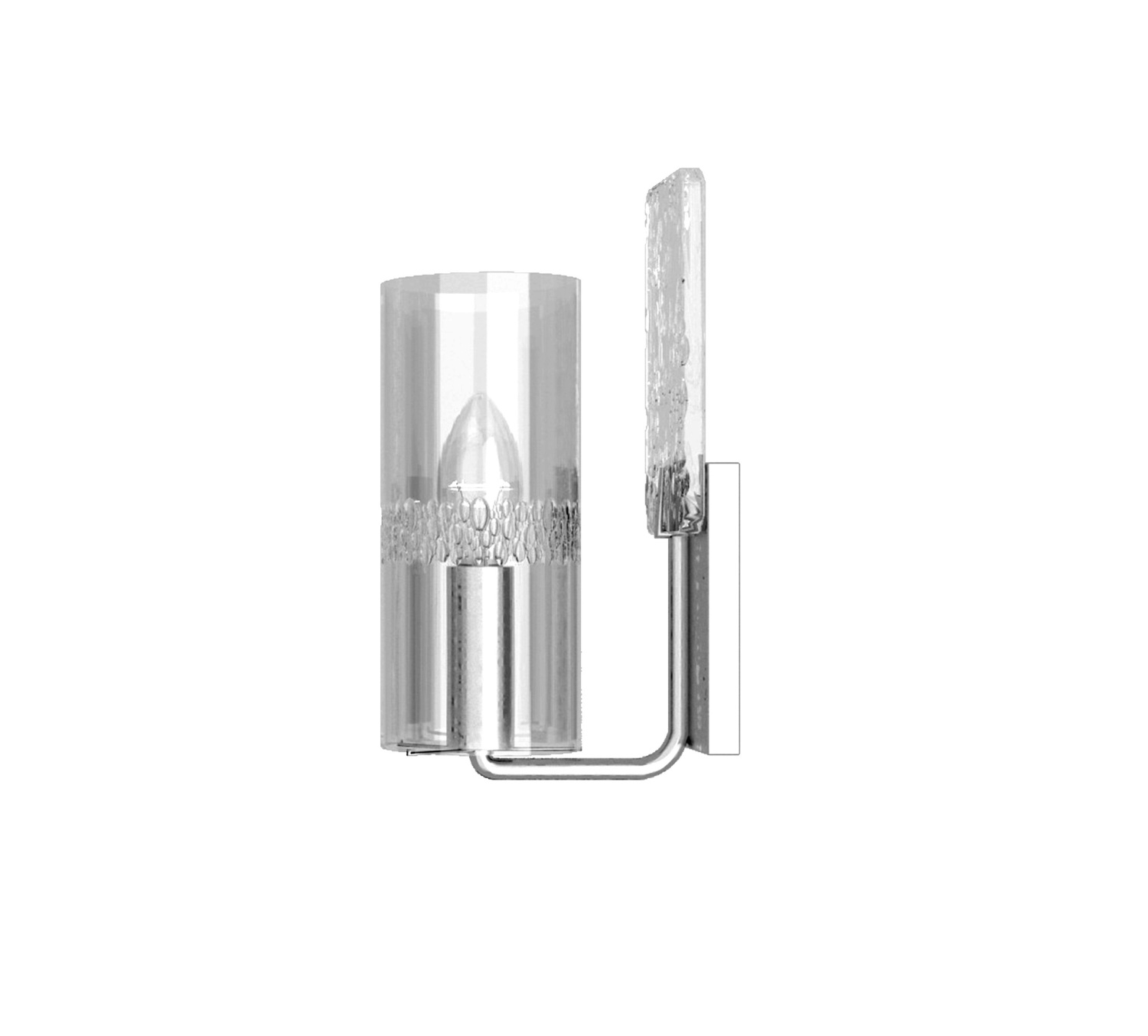 Maytoni Modern Napoli Настенный светильник (бра) цвет: хром MOD032WL-01CH